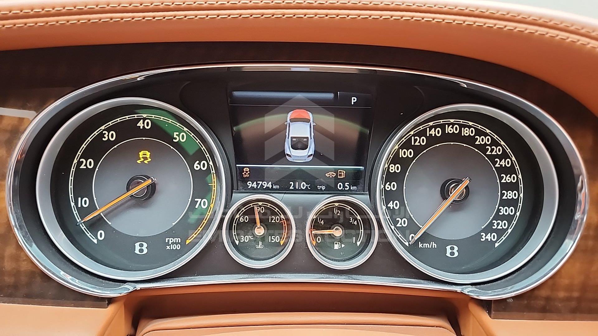 2013 BENTLEY CONTINENTAL VIN: SCBFN63W8DC086650