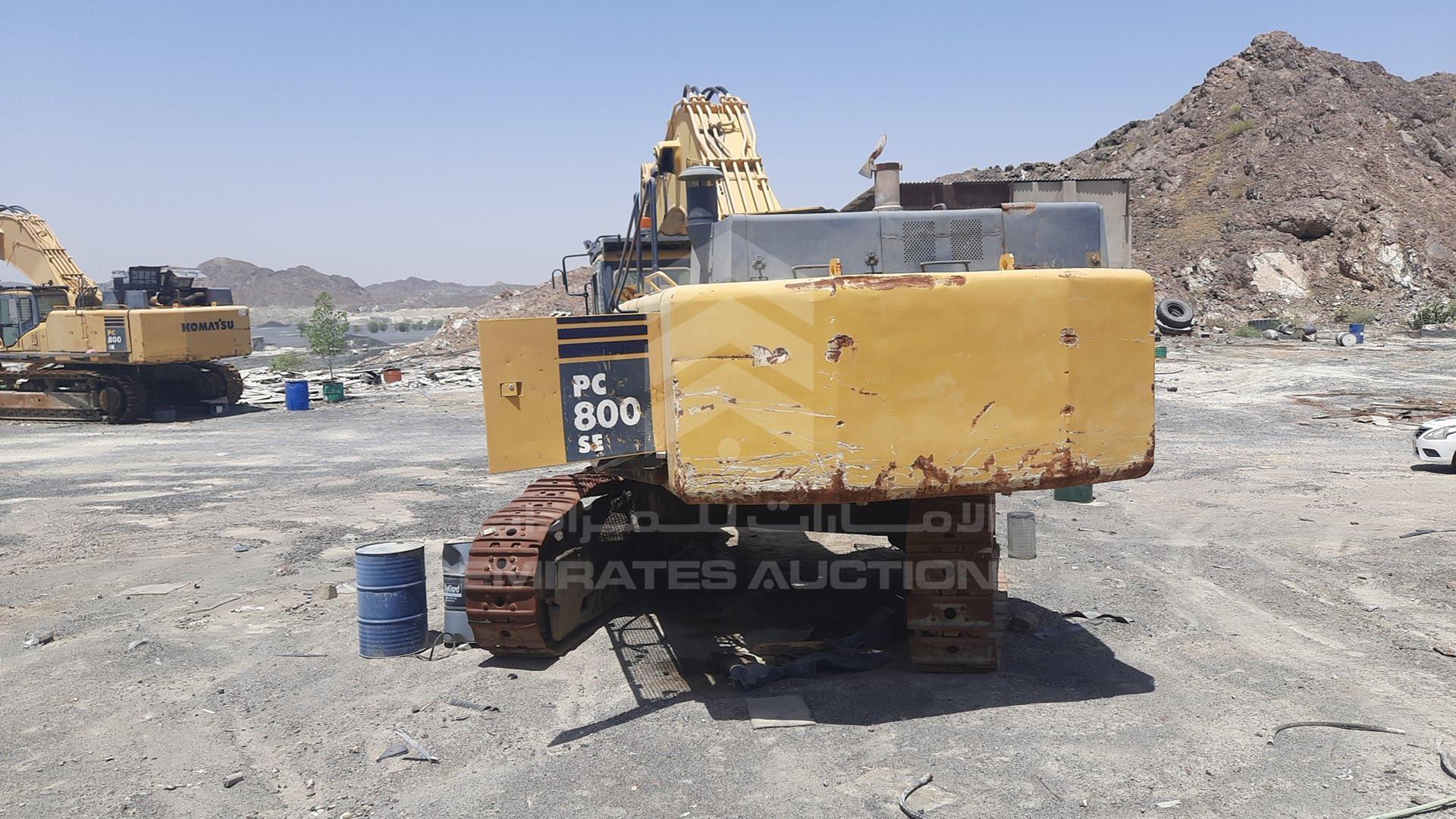 0 KOMATSU PC 800 VIN: KMTPC089C02040254