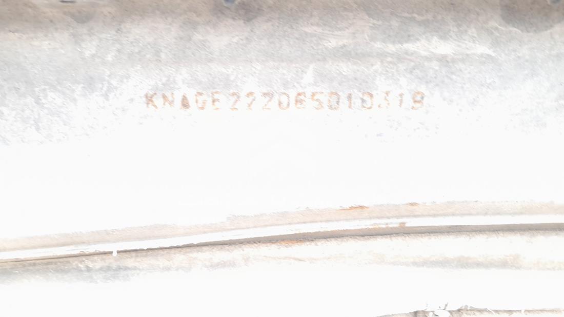2006 Kia Optima — VIN on Frame — Photo 3