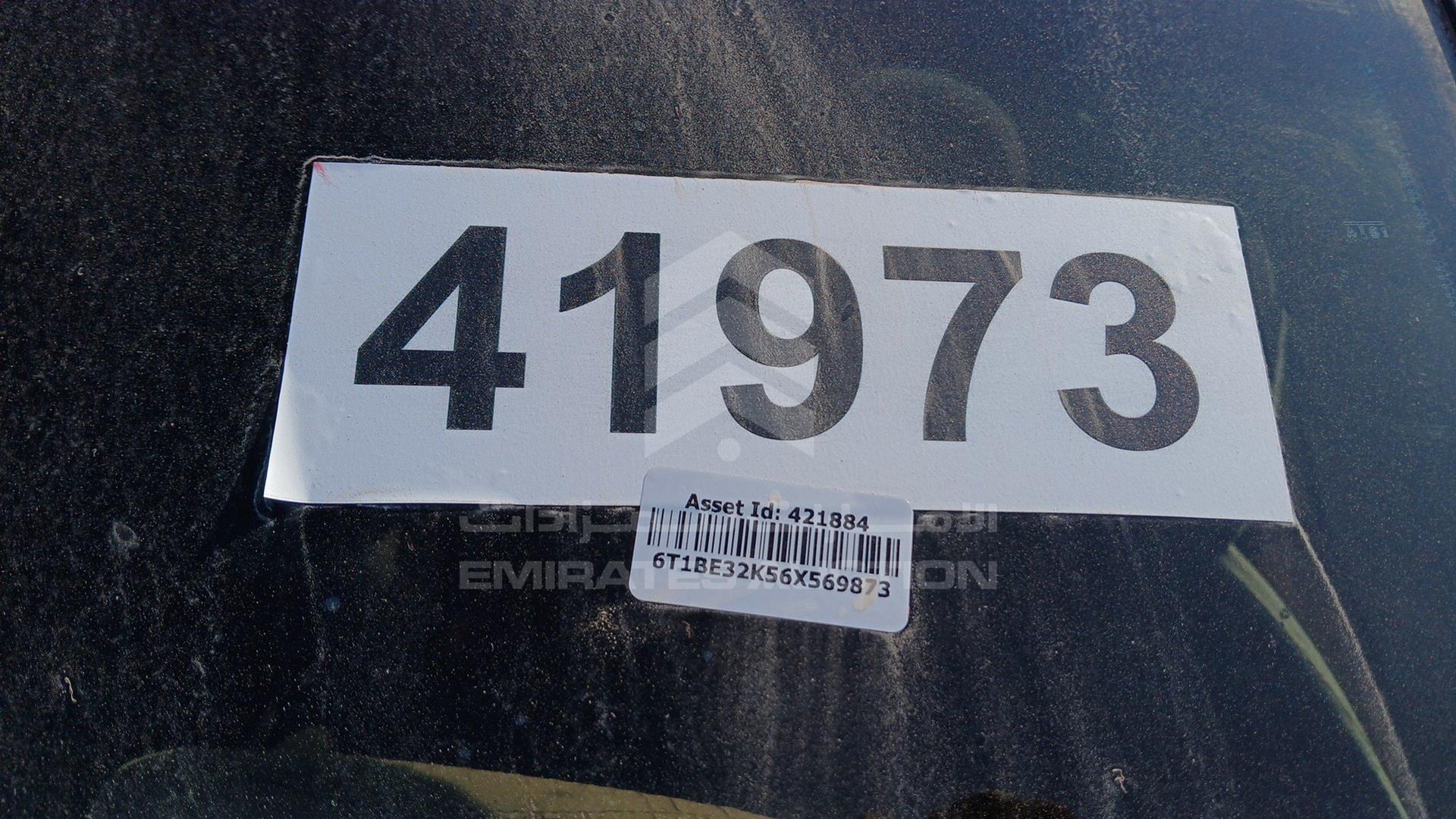 2006 TOYOTA CAMRY VIN: 6T1BE32K56X569873