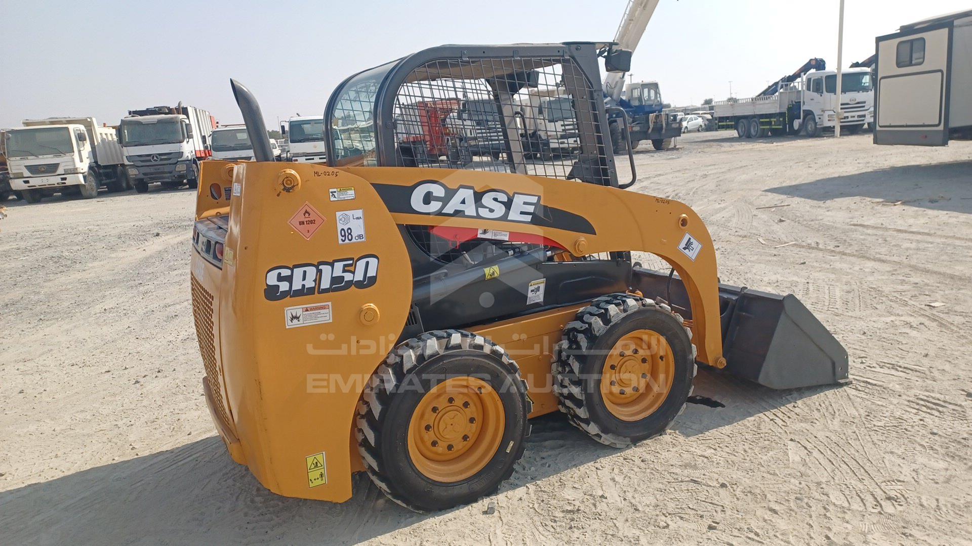 2012 CASE SR150 VIN: JAFSR150JCM451147