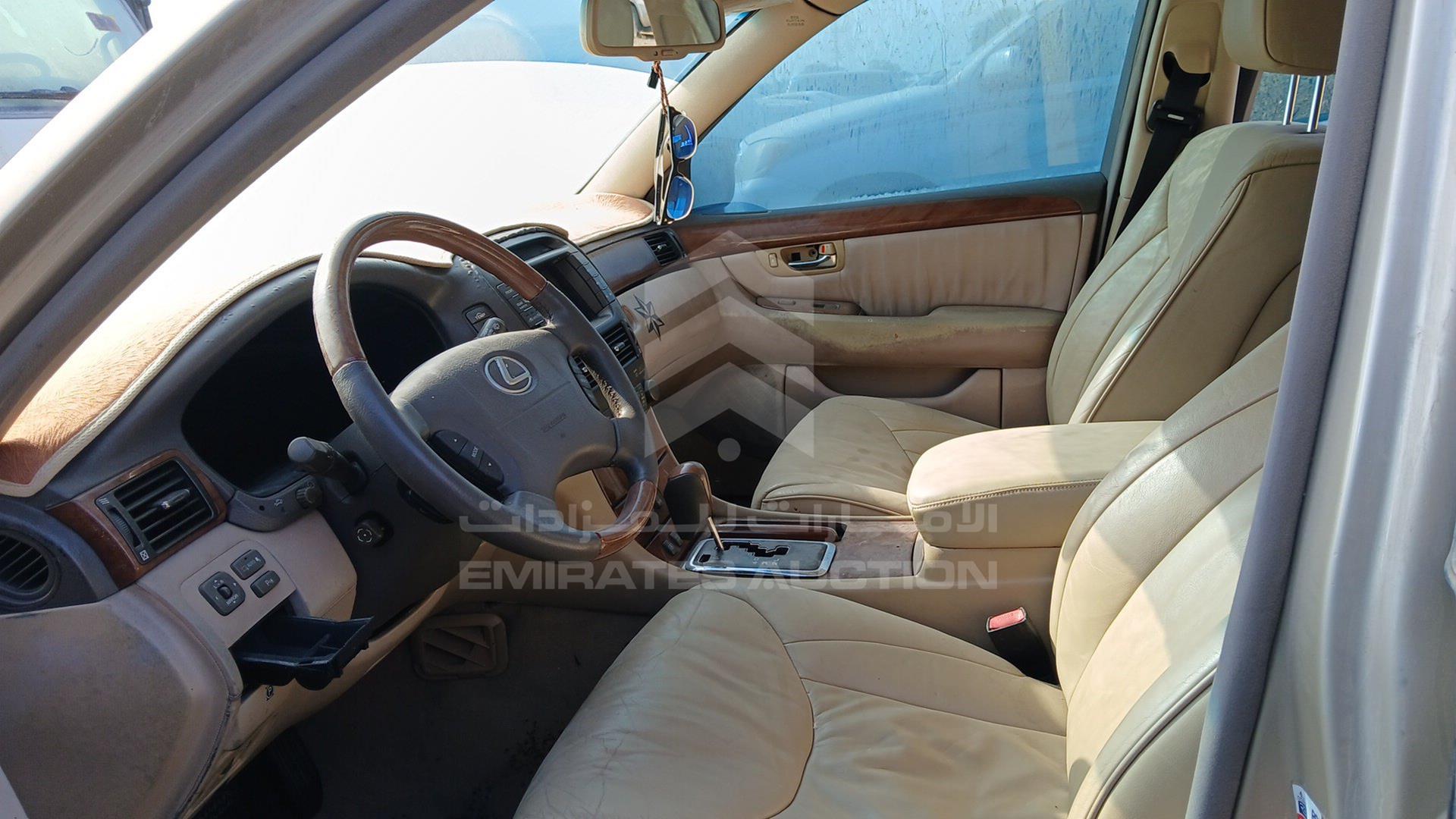 2001 LEXUS LS 430 VIN: JTHBN30F110047666