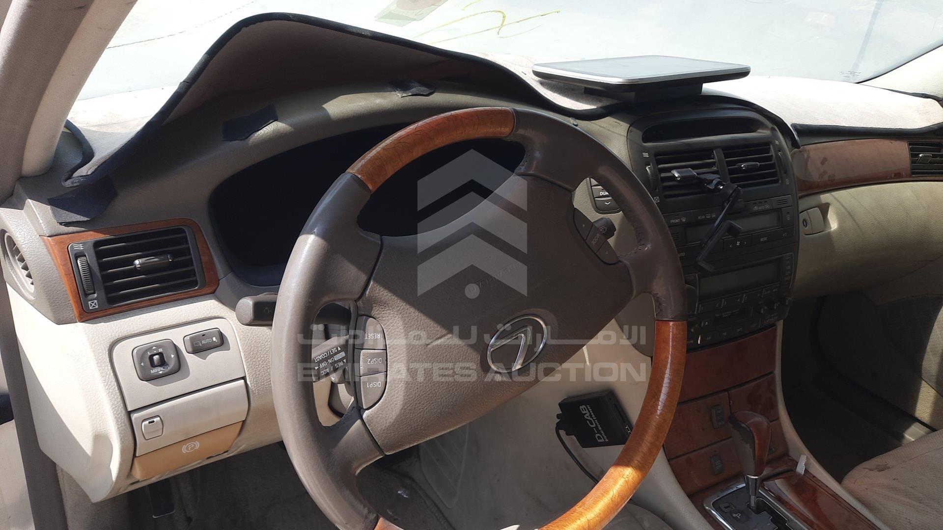 2001 LEXUS LS 430 VIN: JTHBN30F510041787