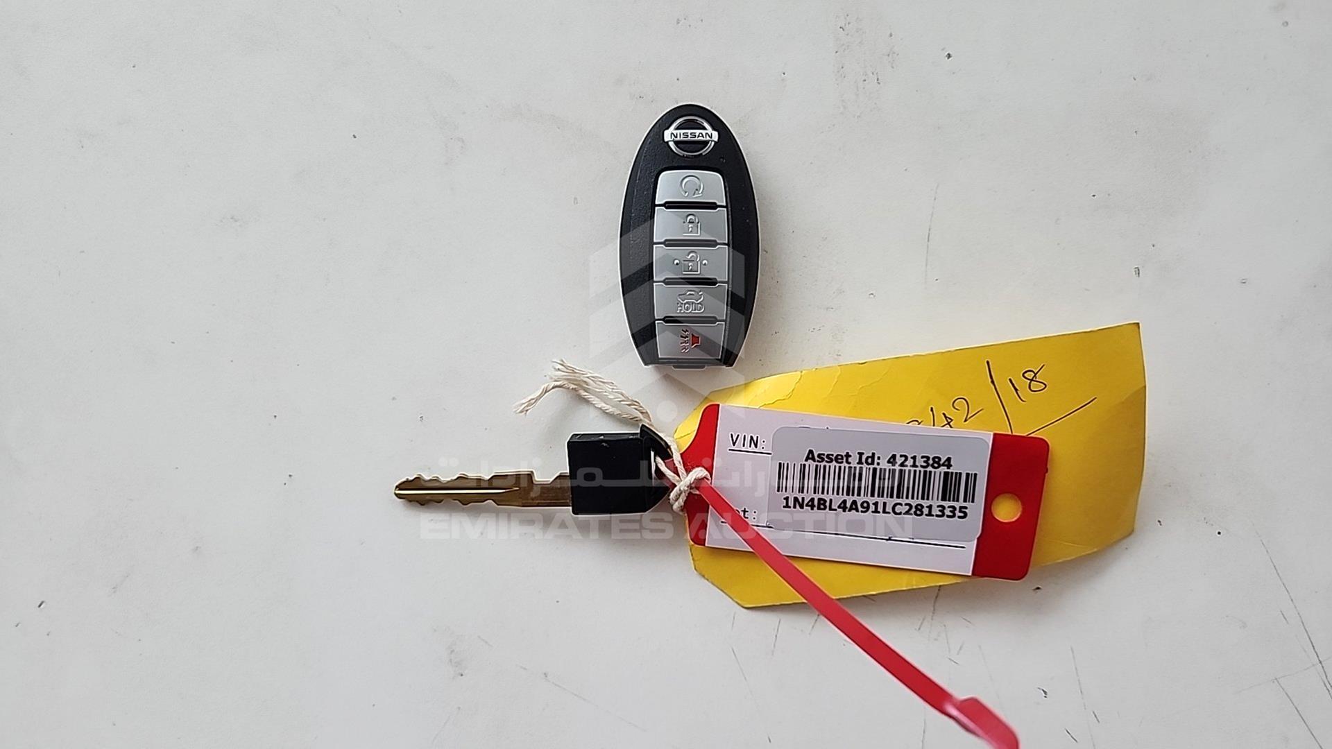 2020 NISSAN ALTIMA VIN: 1N4BL4A91LC281335