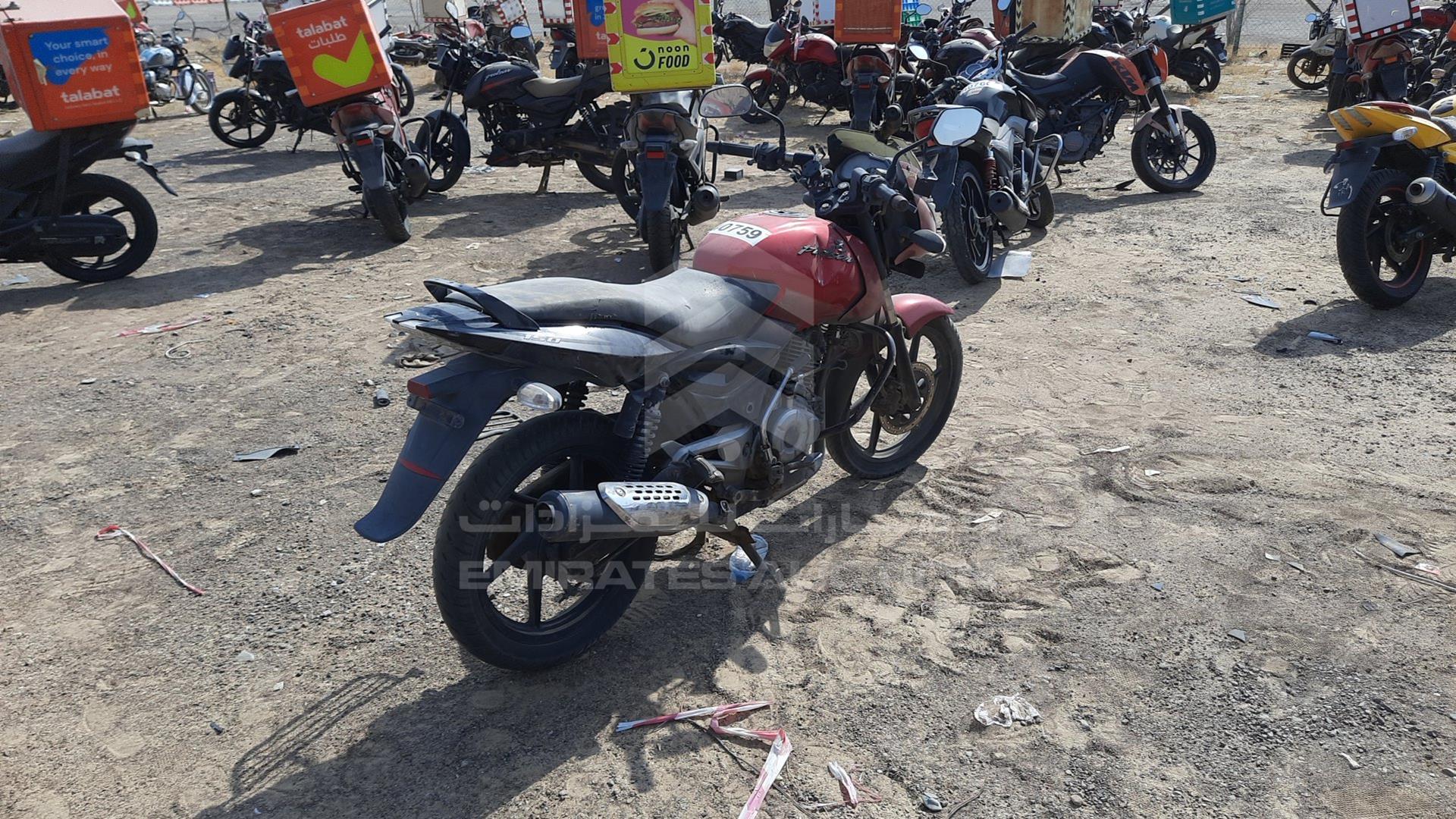 2013 BAJAJ 150 CC VIN: MD2A11CZ1DCK80494