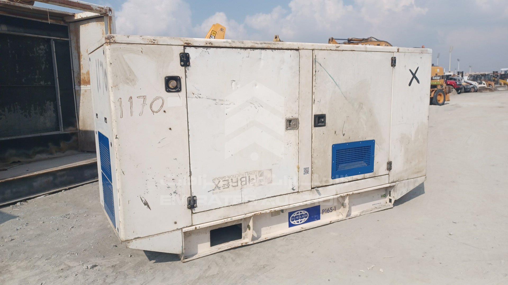 0 GENERATOR FG WILSON VIN: FGWPEP25EEMU00266