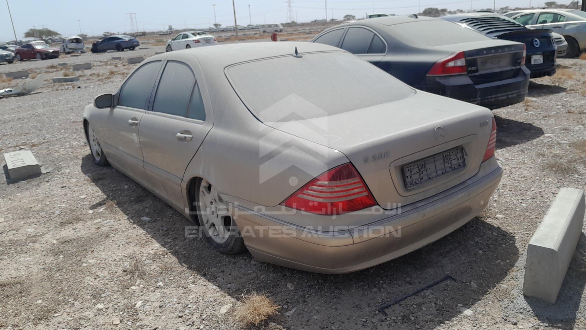 2005 MERCEDES S 280 VIN: WDB2200631A456164