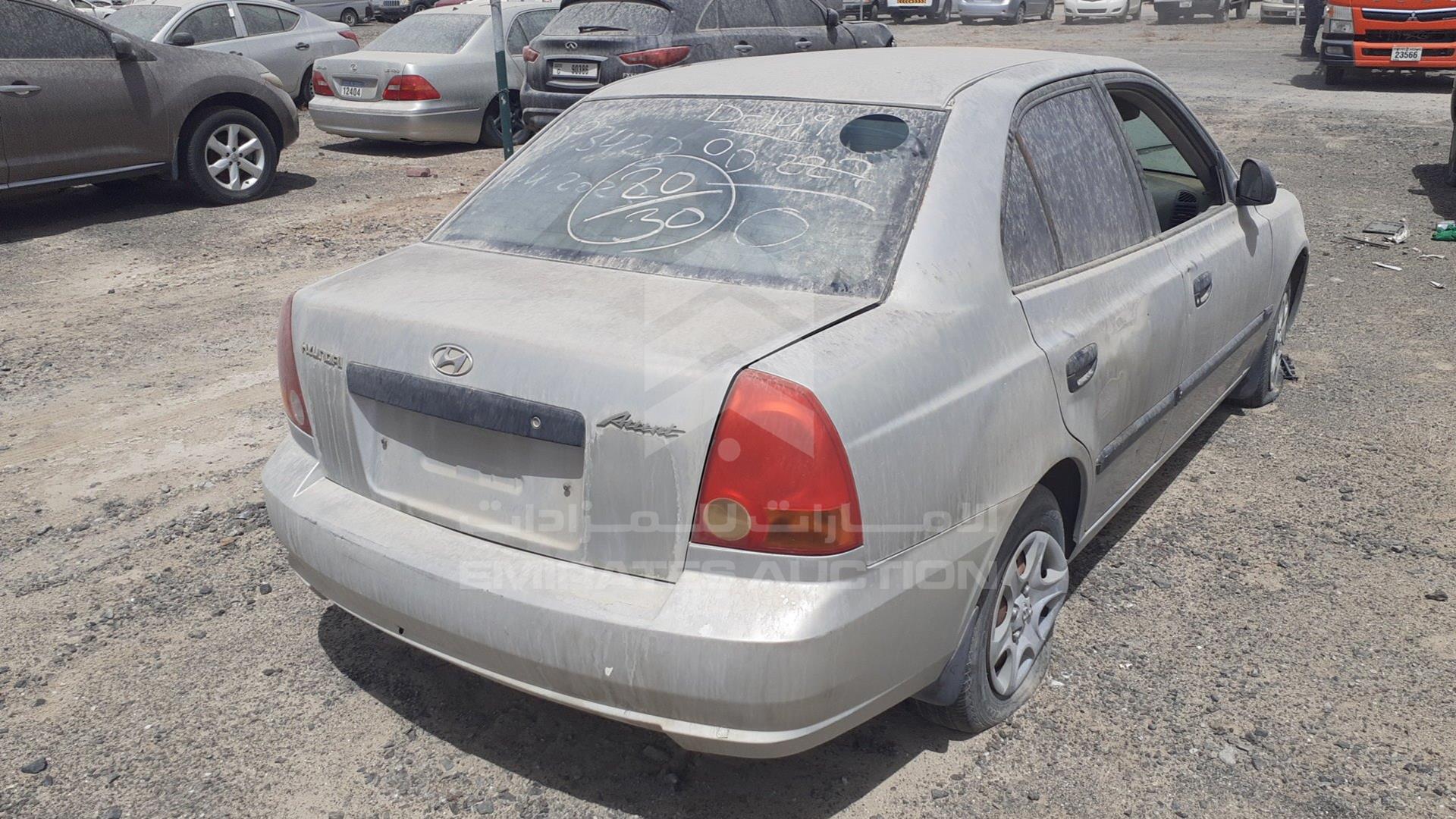 2005 HYUNDAI ACCENT VIN: KMHCG41G15U618273
