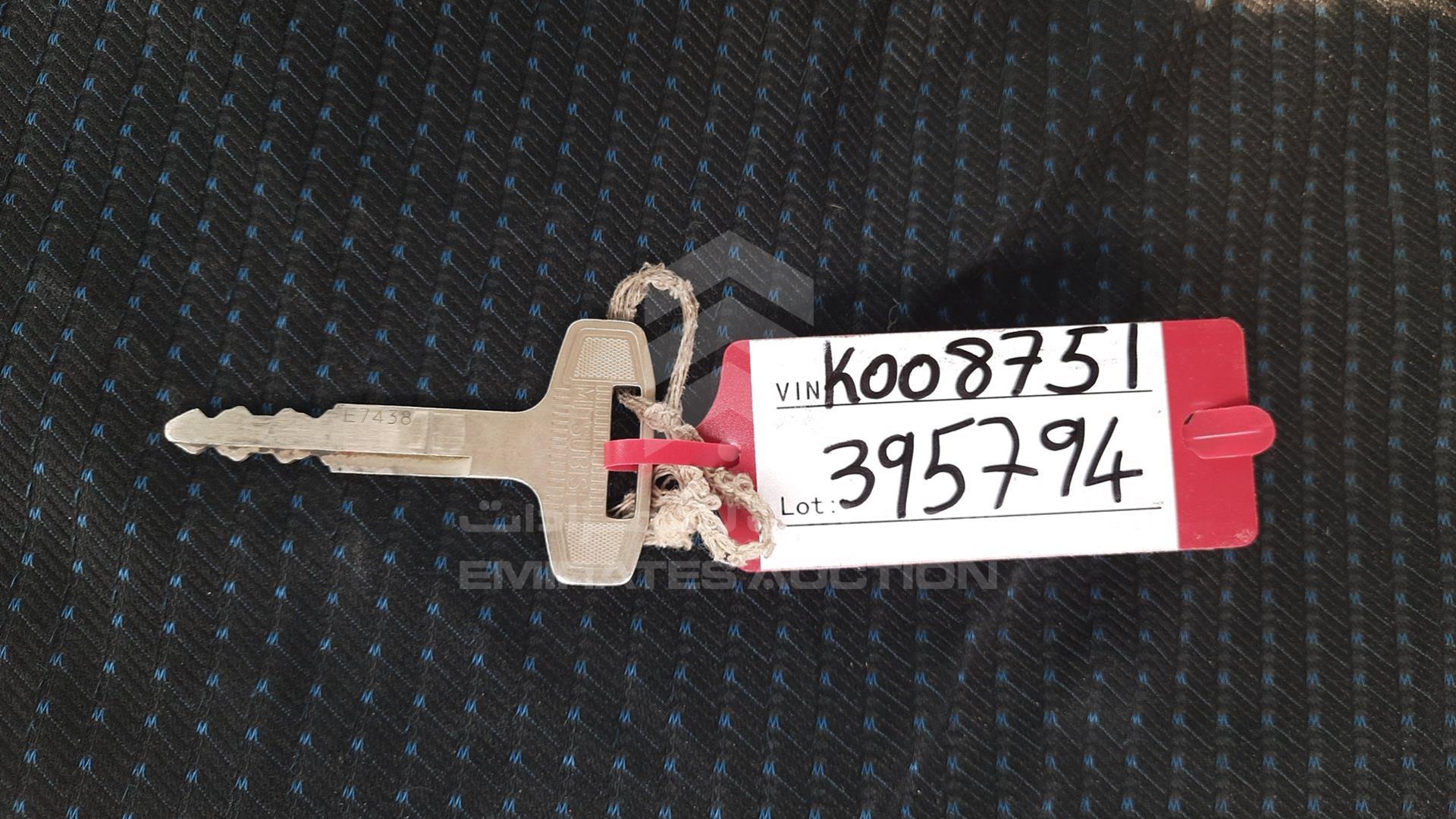 2009 MITSUBISHI CANTER VIN: JL7BCE1J59K008751