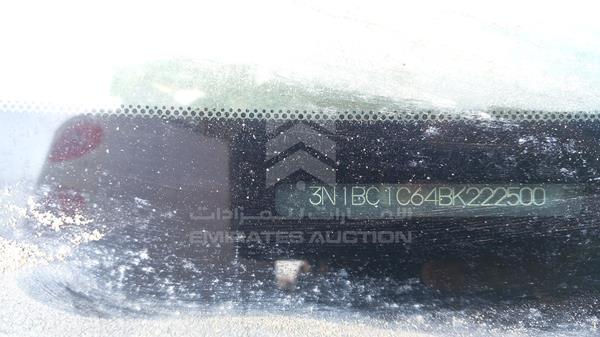 3N1BC1C64BK222500 Nissan Tiida
