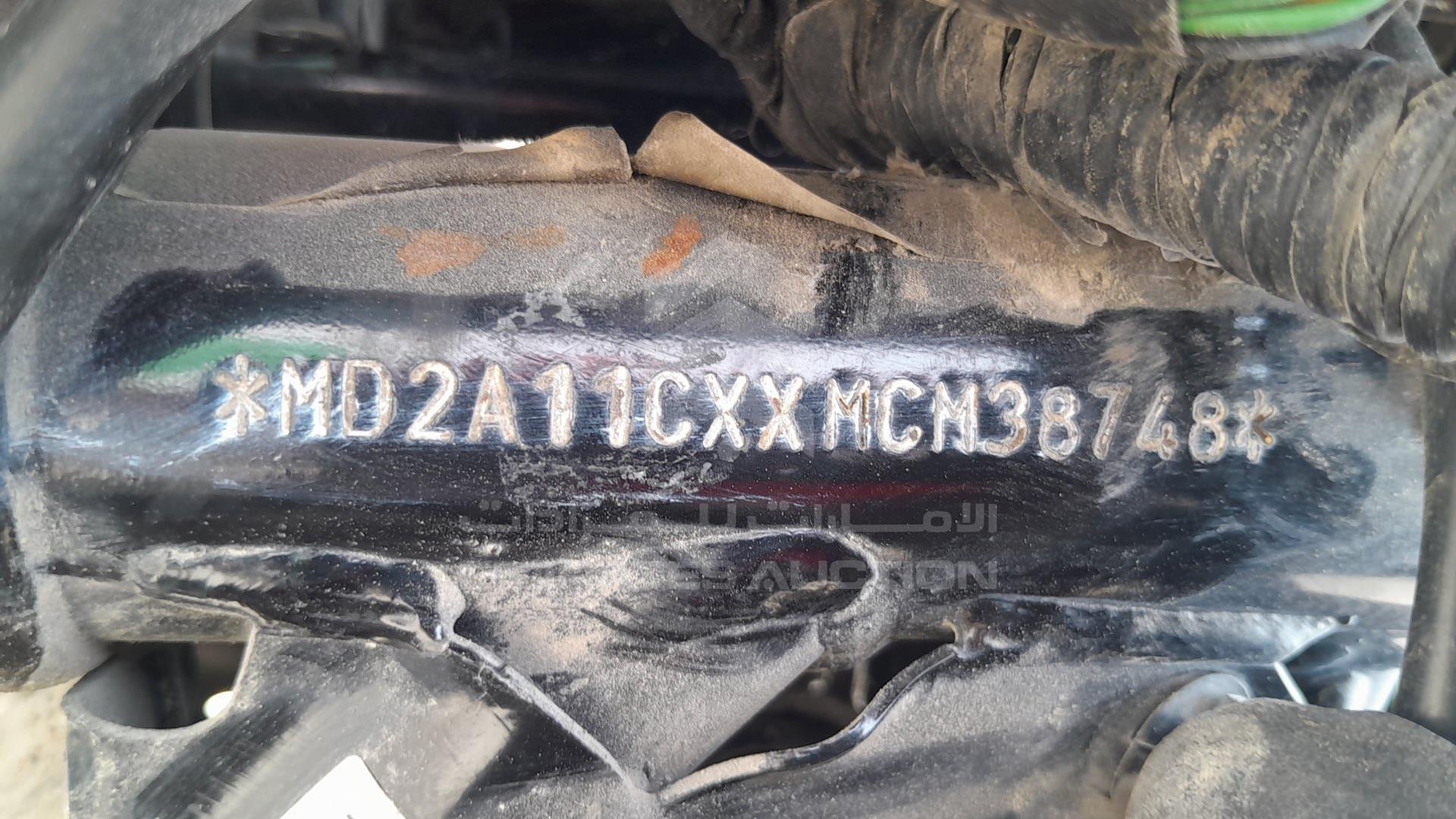 2021 BAJAJ 150 CC VIN: MD2A11CXXMCM38748