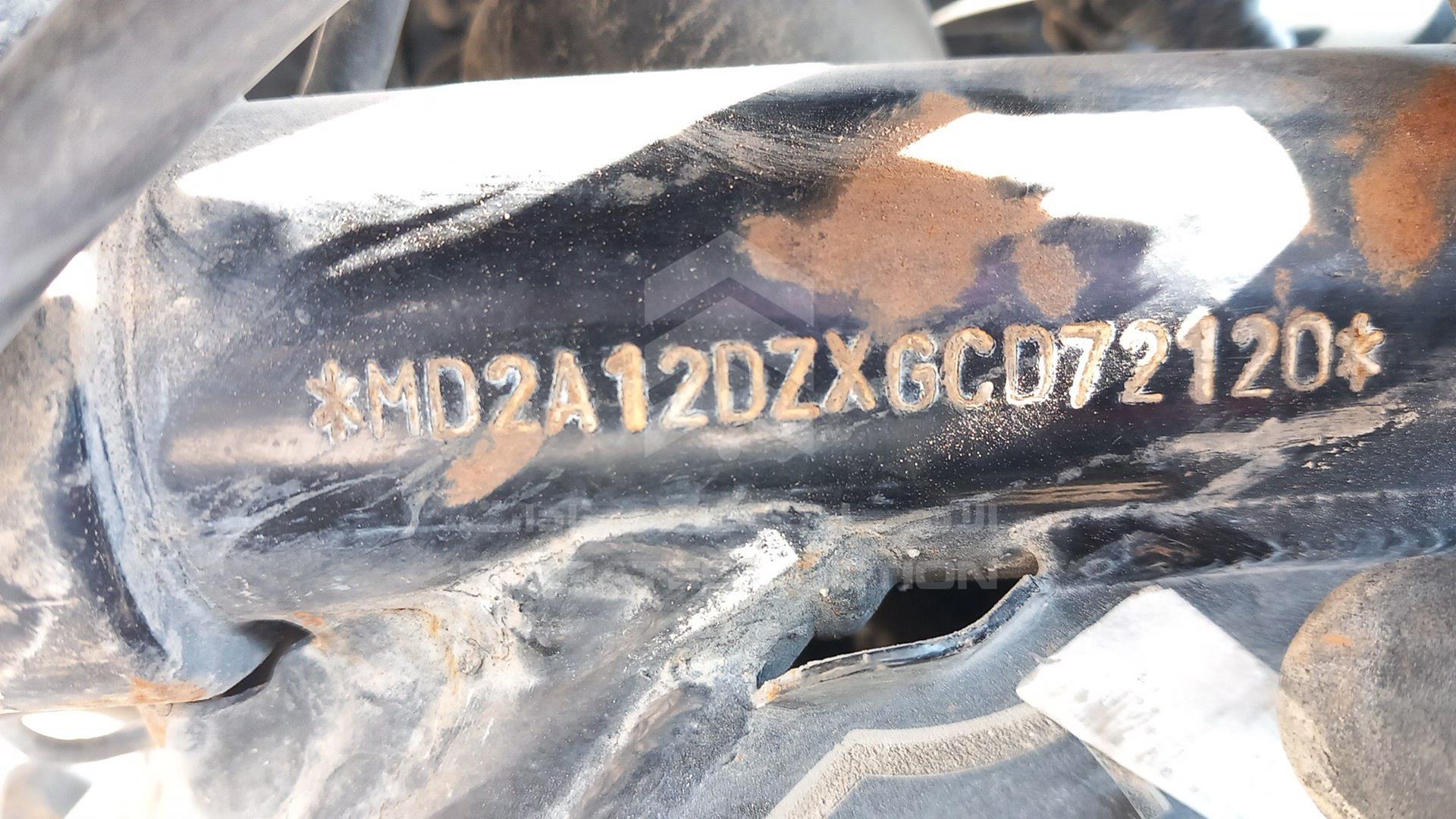 2016 BAJAJ PULSAR 180CC VIN: MD2A12DZXGCD72120