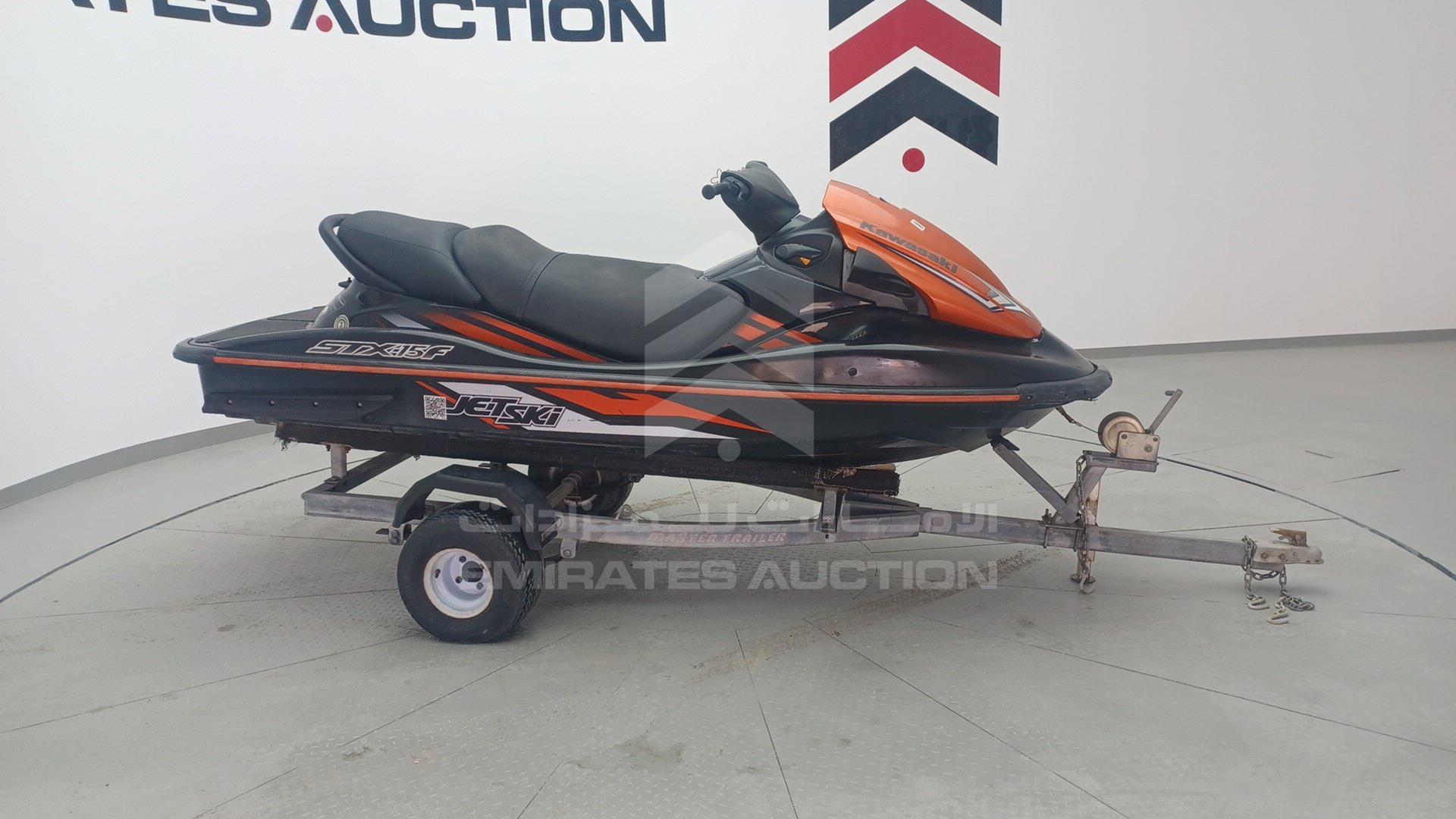 2018 JET SKI + TROLLEY KAWASAKI VIN: US-KAW11991E818