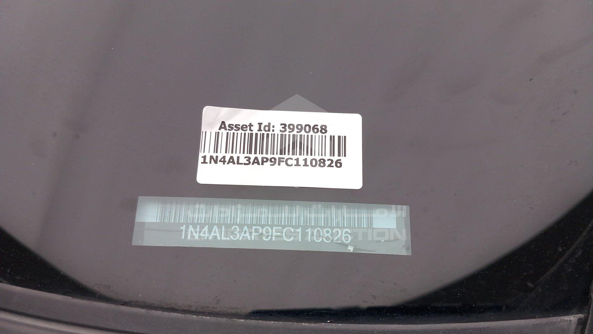 2015 NISSAN ALTIMA VIN: 1N4AL3AP9FC110826