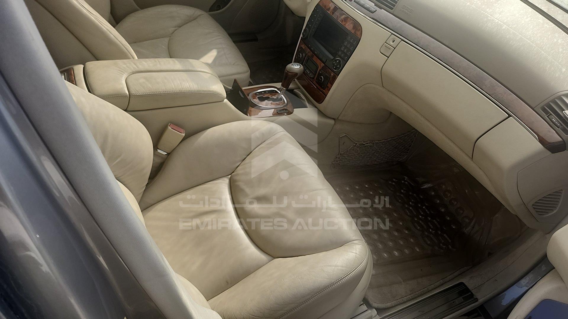 2006 MERCEDES S 500 VIN: WDBNG75JX6A480433