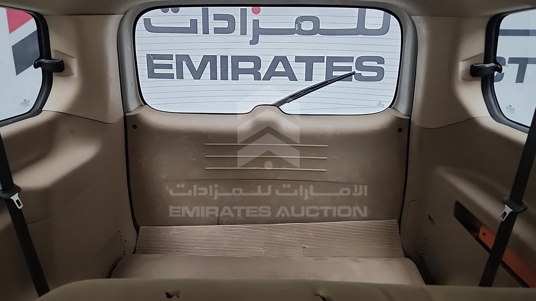 2013 Hyundai H1 — Trunk Interior View — Photo 20