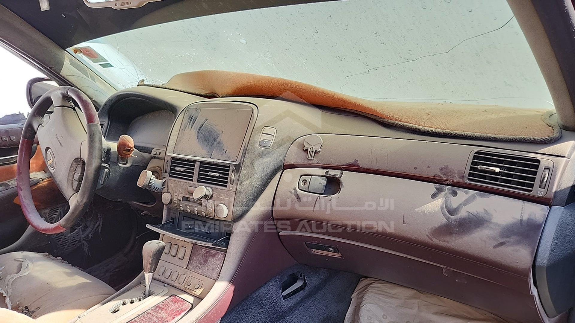 2001 LEXUS LS 430 VIN: JTHBN30F510007414