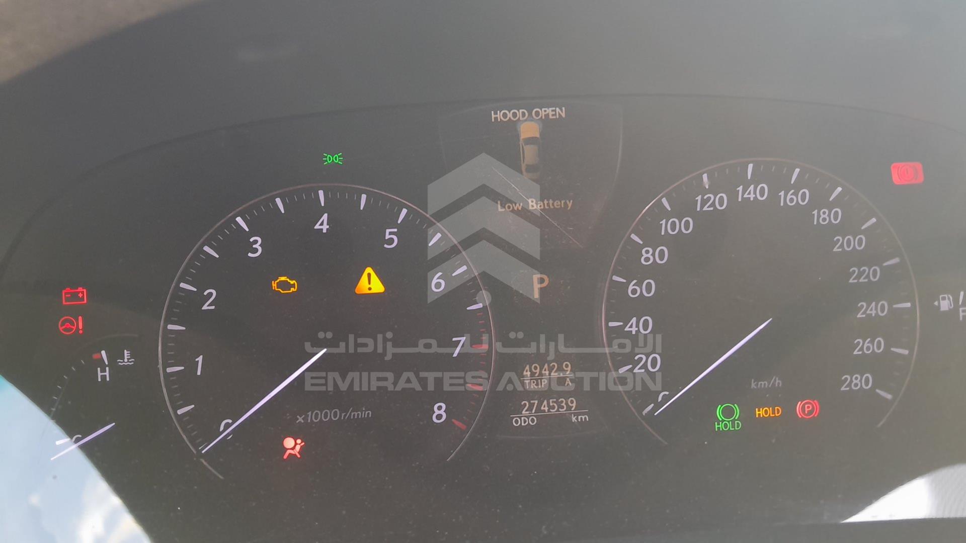 2007 LEXUS LS 460 L VIN: JTHGM46F375017716