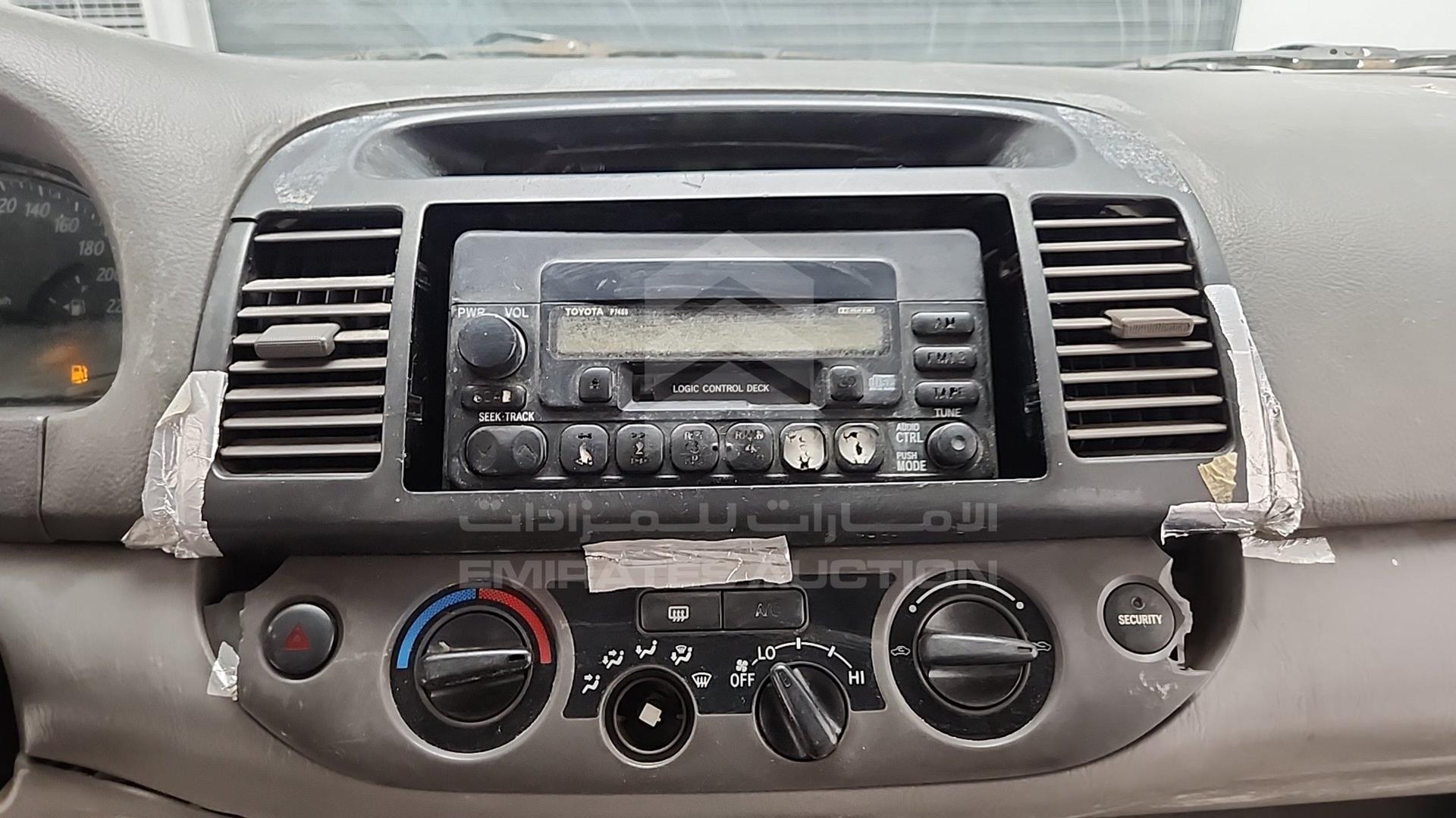 2004 TOYOTA CAMRY VIN: 6T1BE33KX4X467674
