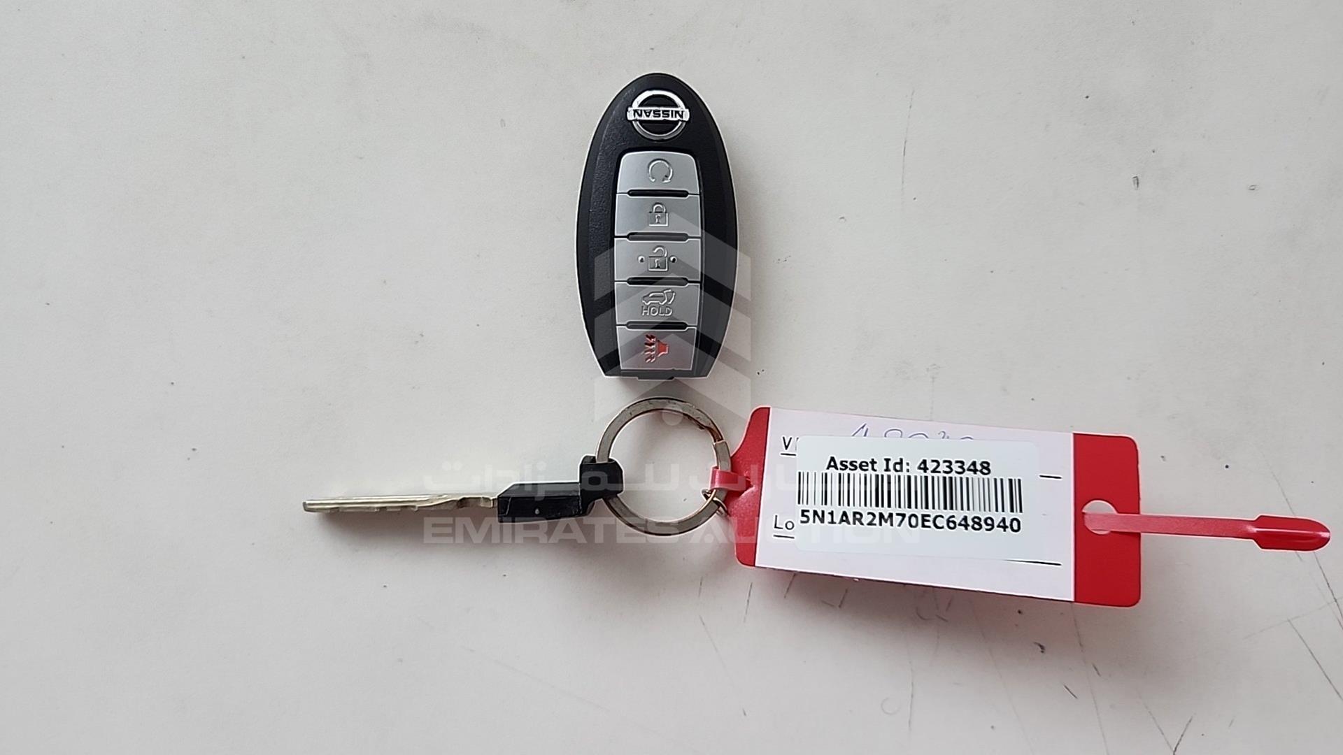 2014 NISSAN PATHFINDER VIN: 5N1AR2M70EC648940