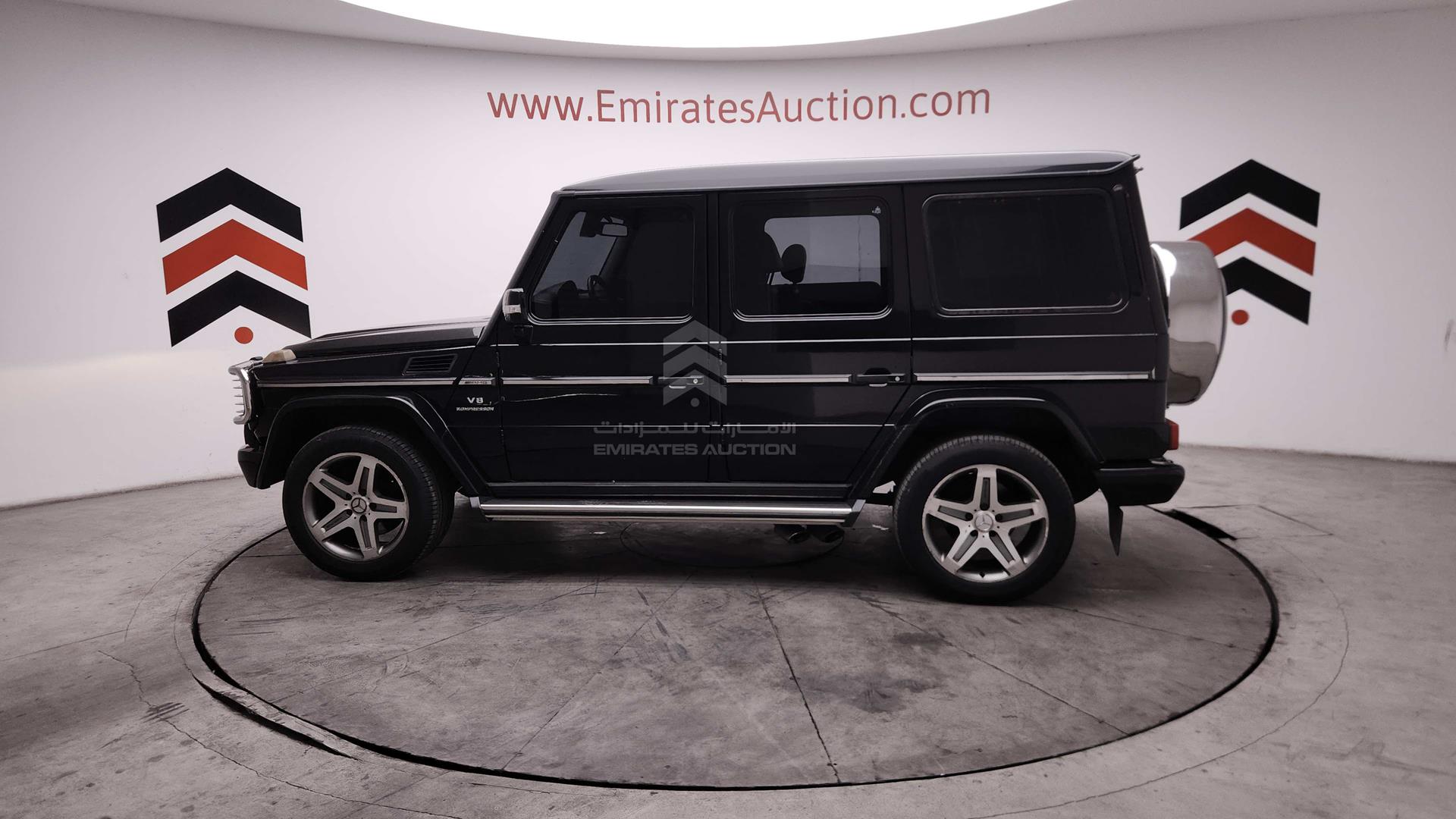2007 MERCEDES G 55 VIN: WDCYR70F37X169592
