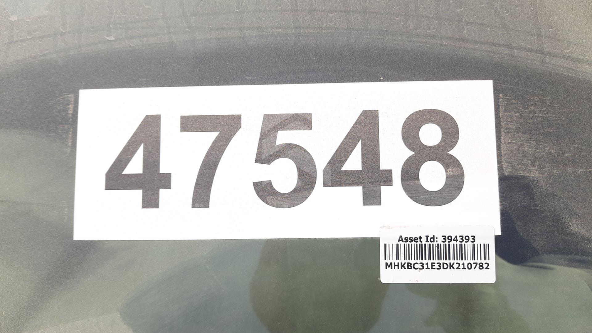 2013 DAIHATSU GRAN MAX VIN: MHKBC31E3DK210782