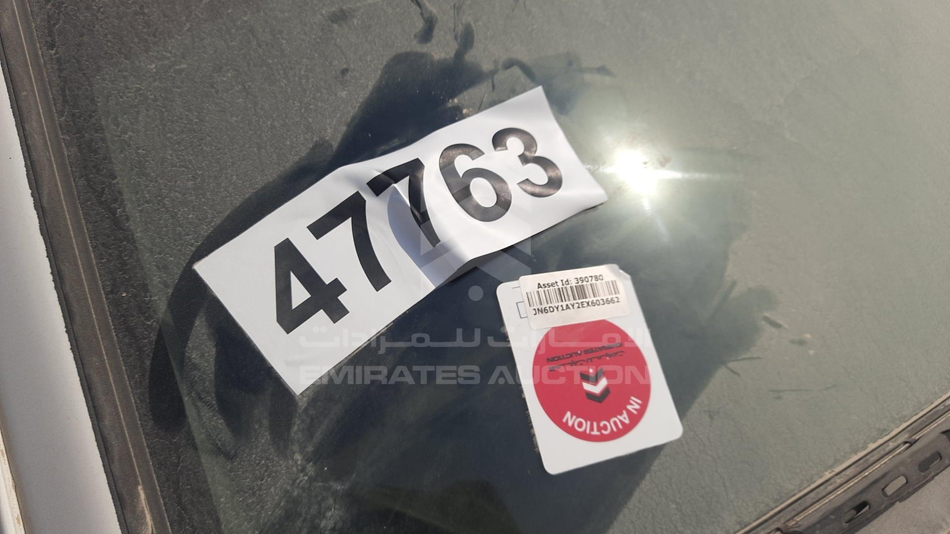 2014 NISSAN PATROL PICK UP VIN: JN6DY1AY2EX603662