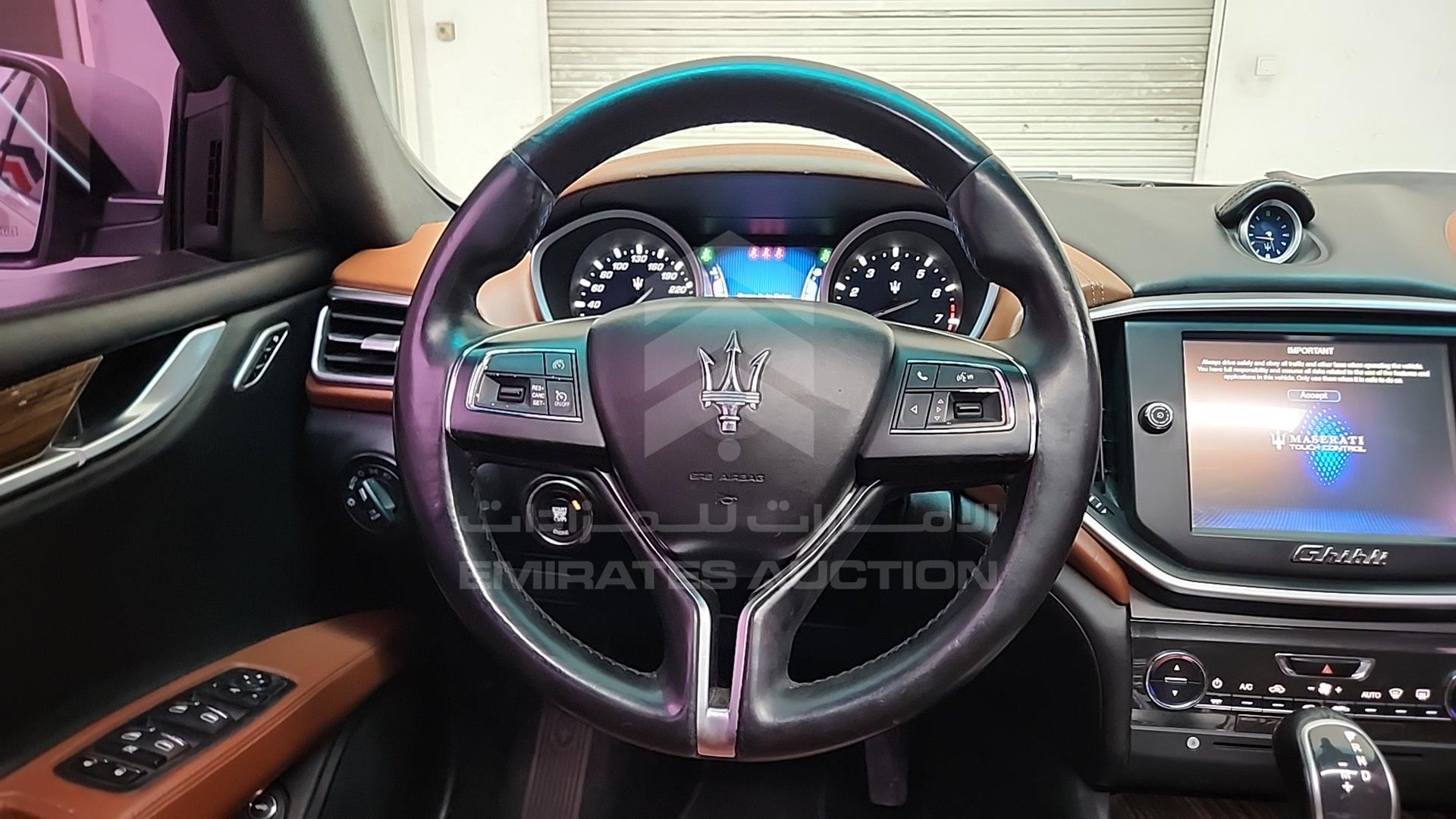 2014 MASERATI GHIBLI VIN: ZAMSS57F6E1087023