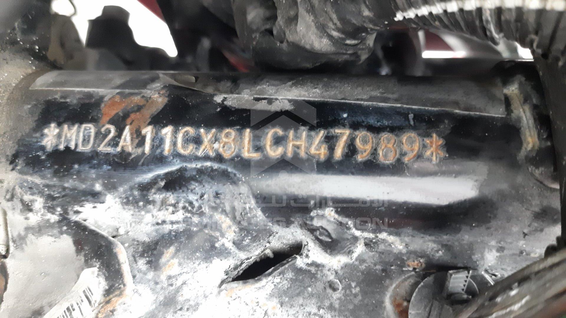 2020 BAJAJ PULSAR 150 VIN: MD2A11CX8LCH47989