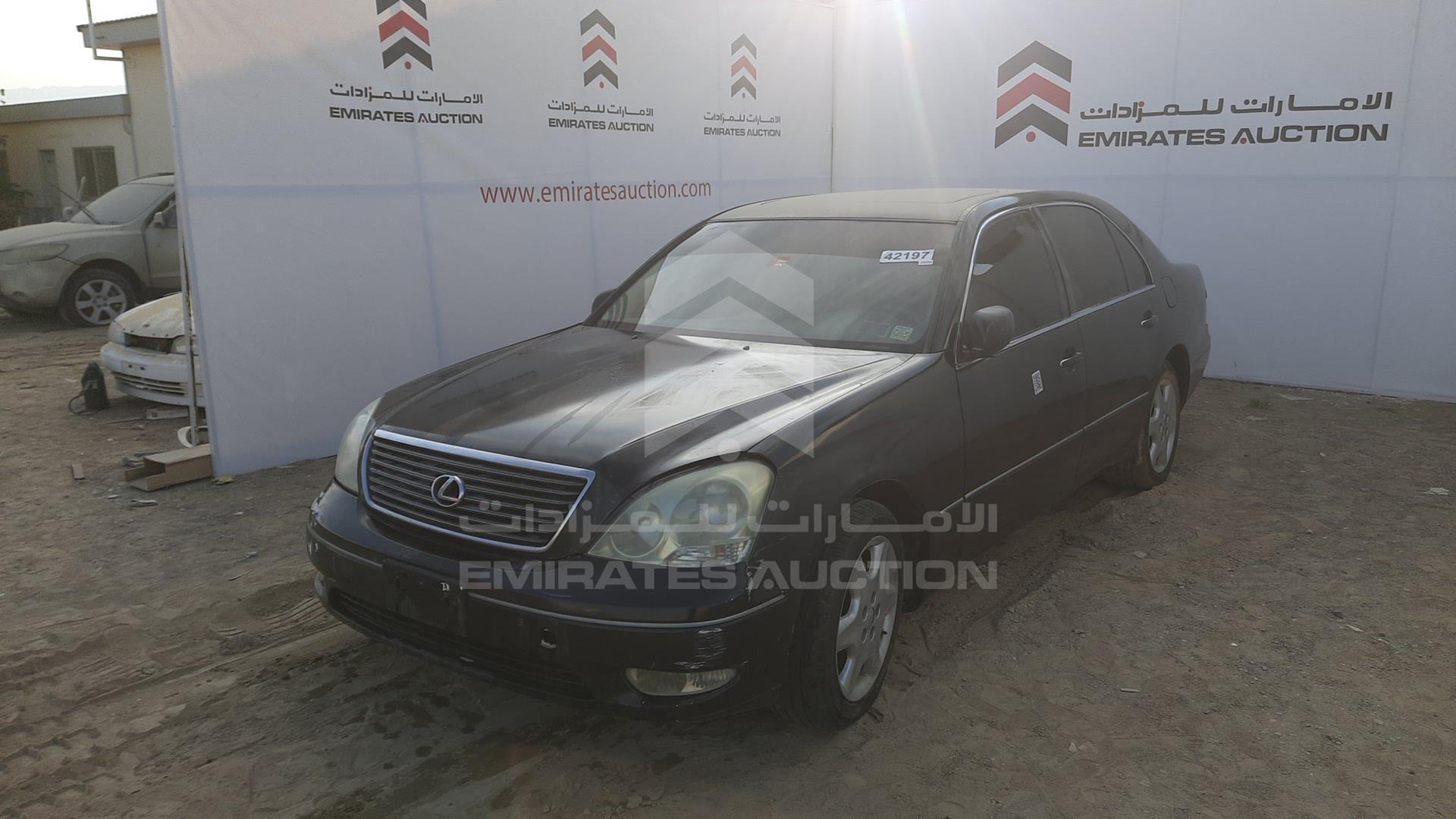 2001 LEXUS LS 430 VIN: JTHBN30FX10045687