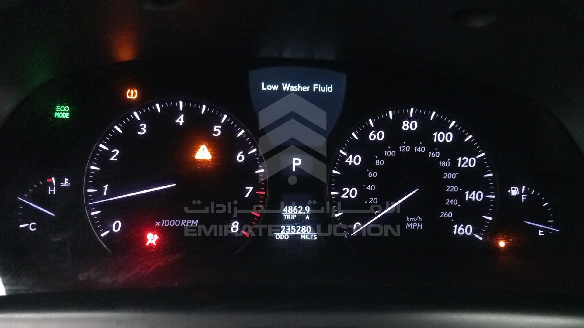 2010 LEXUS LS 460 L VIN: JTHDL5EF9A5002738