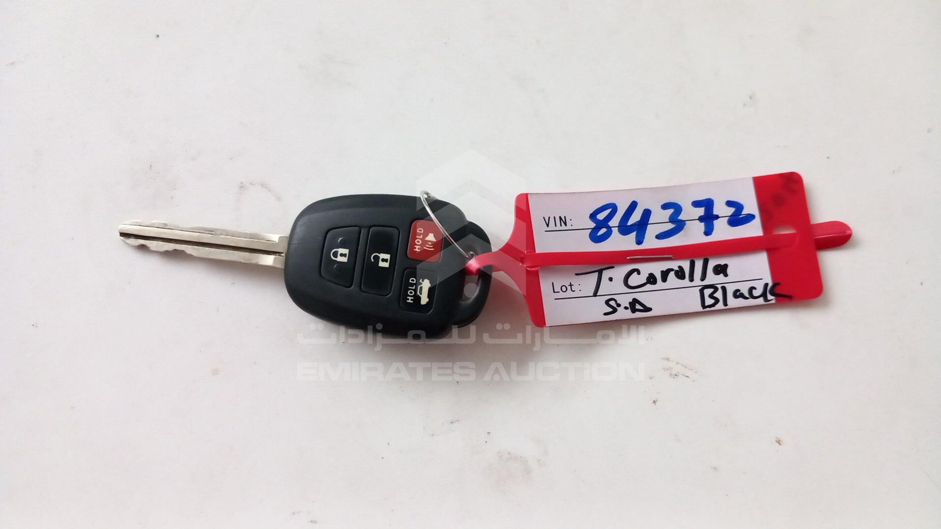 2016 TOYOTA COROLLA VIN: 2T1BURHE8GC484372