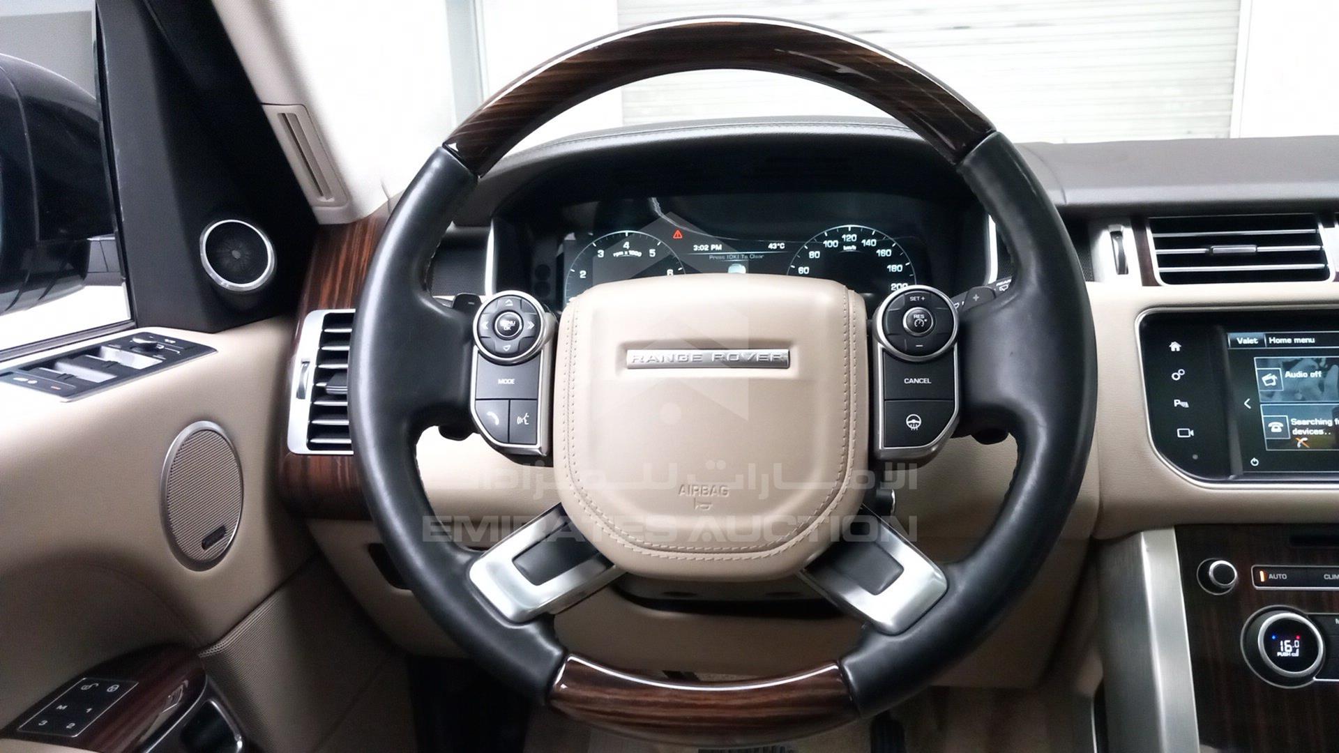 2016 RANGE ROVER HSE VIN: SALGA2DF2GA309276