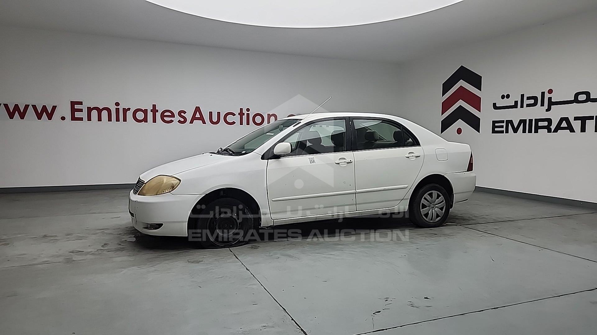 2002 TOYOTA COROLLA VIN: JTDBR23E320074209