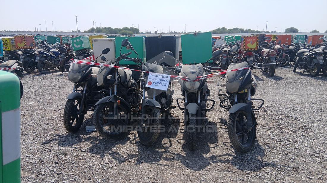 5 Motorbikes — Full Front View — Photo 1
