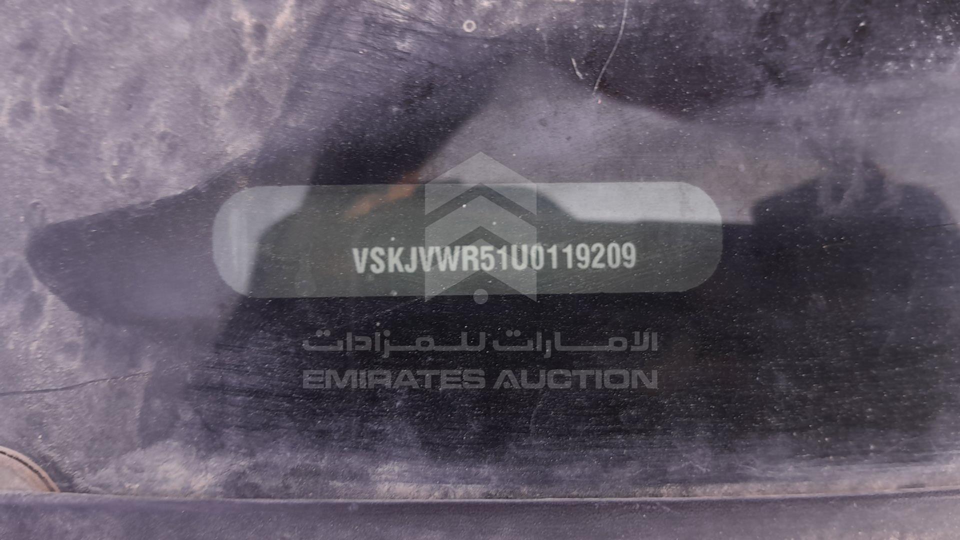 2007 NISSAN PATHFINDER VIN: VSKJVWR51U0119209