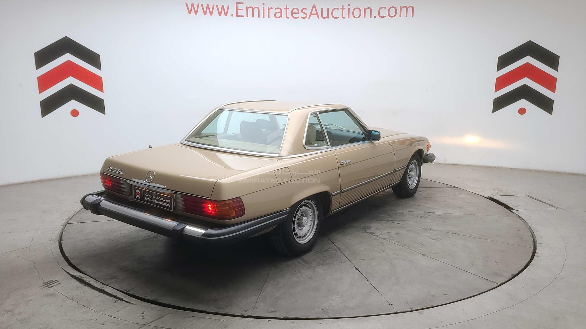 1983 MERCEDES SL 380 VIN: WDBBA45A2DB024288