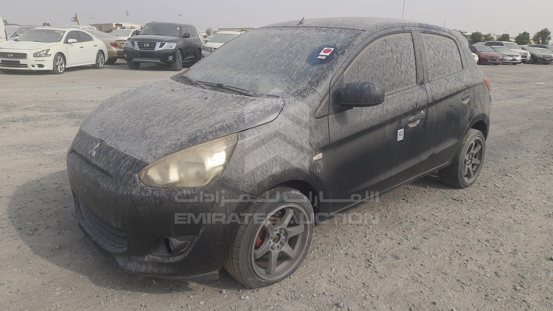 2014 MITSUBISHI MIRAGE VIN: MMBXTA03AEH022996