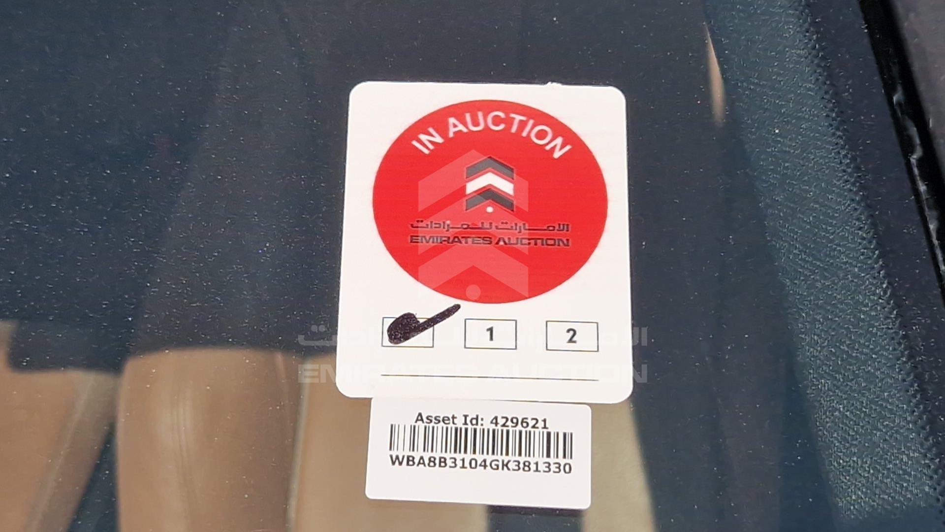 2016 BMW 340I VIN: WBA8B3104GK381330