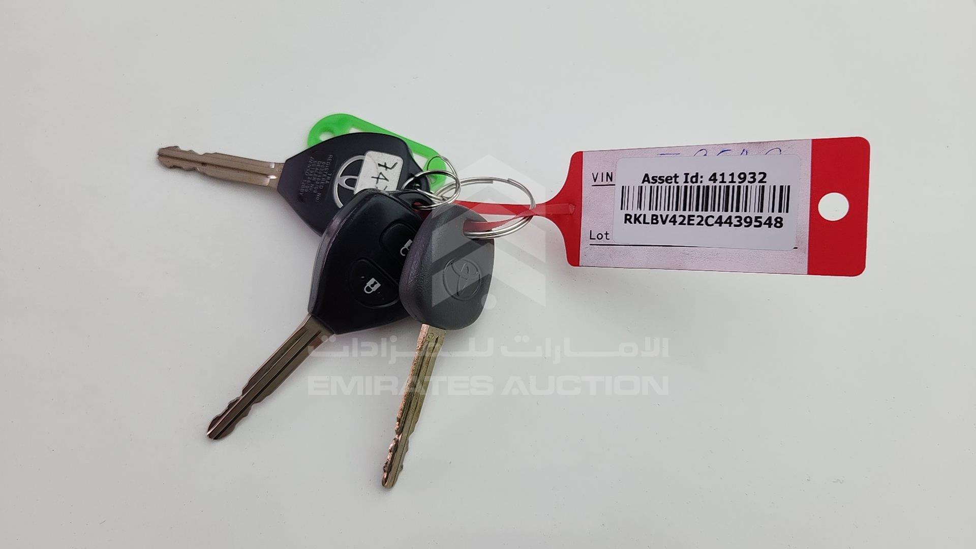 2012 TOYOTA COROLLA VIN: RKLBV42E2C4439548