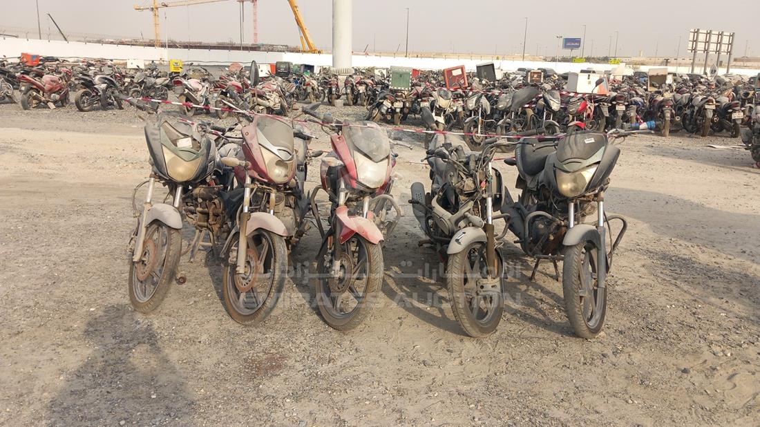 5 Motorbikes — Full Front View — Photo 1