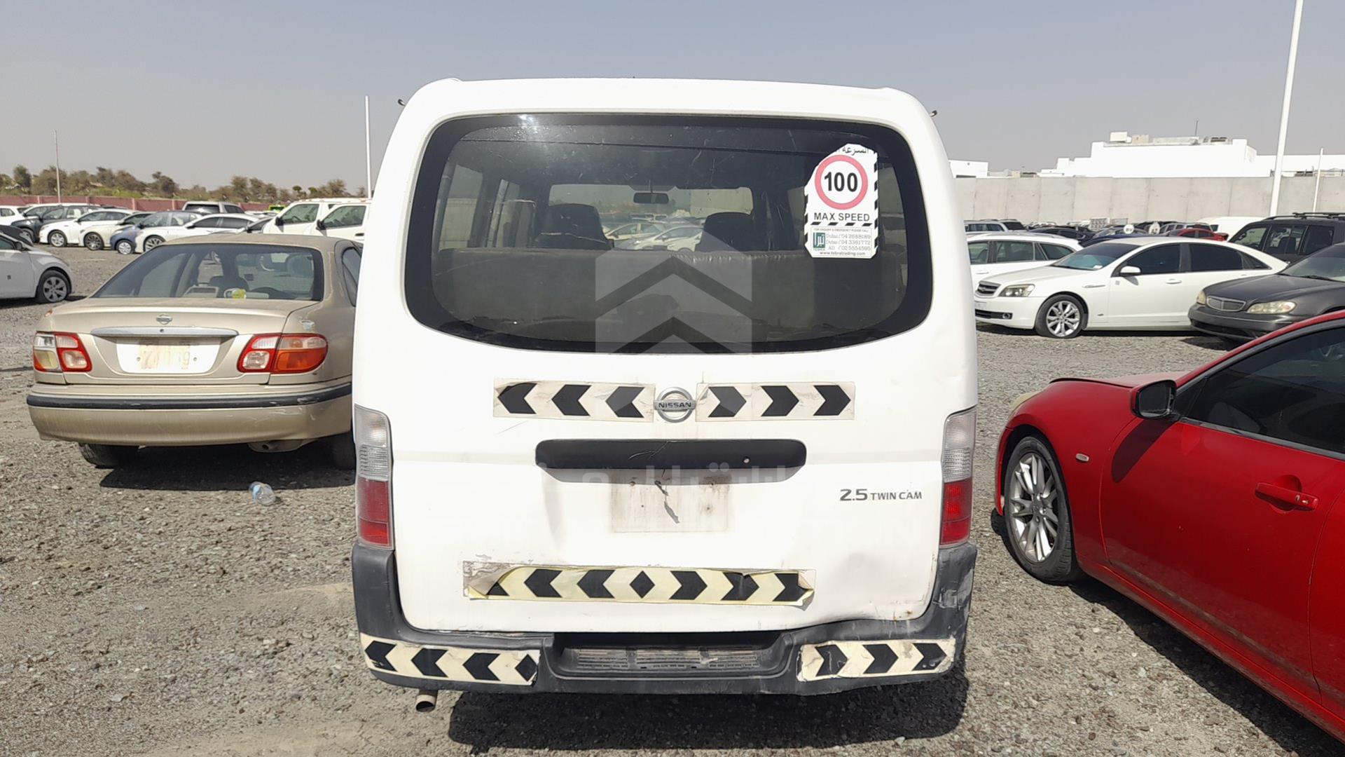 2007 NISSAN URVAN VIN: JN6FE54S77X436136