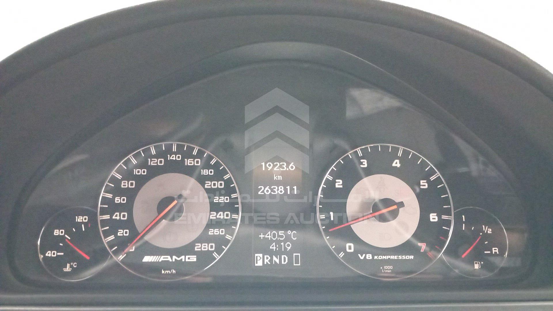 2007 MERCEDES G 55 VIN: WDCYR70F37X169592