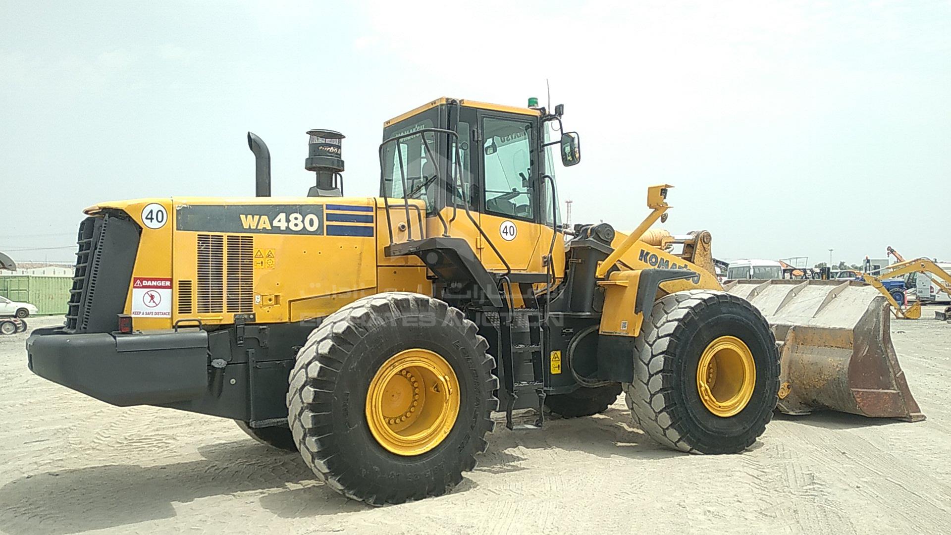 2015 KOMATSU WA480 6 VIN: KMTWA098E79H60592