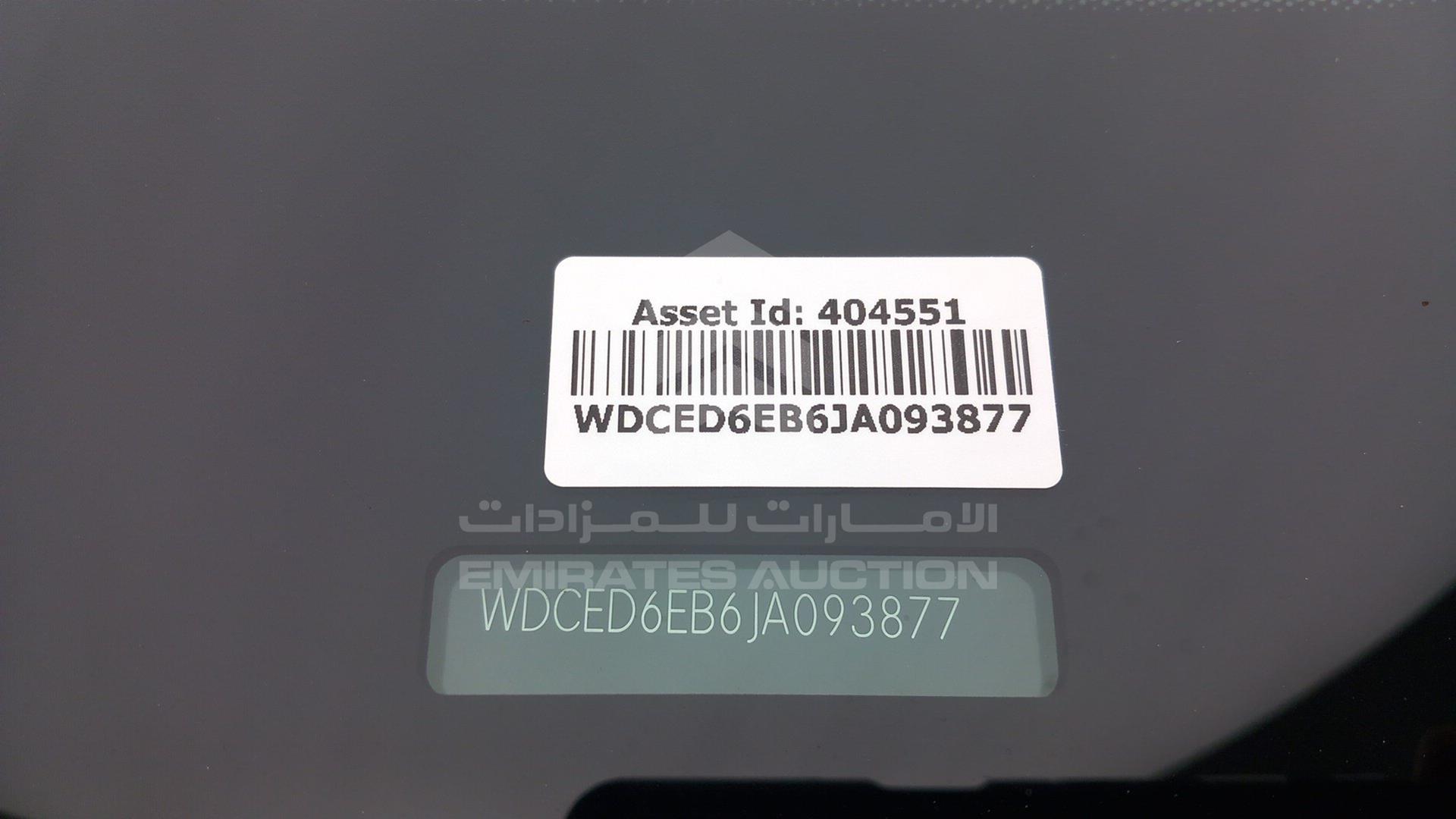 2018 MERCEDES GLE 43 VIN: WDCED6EB6JA093877