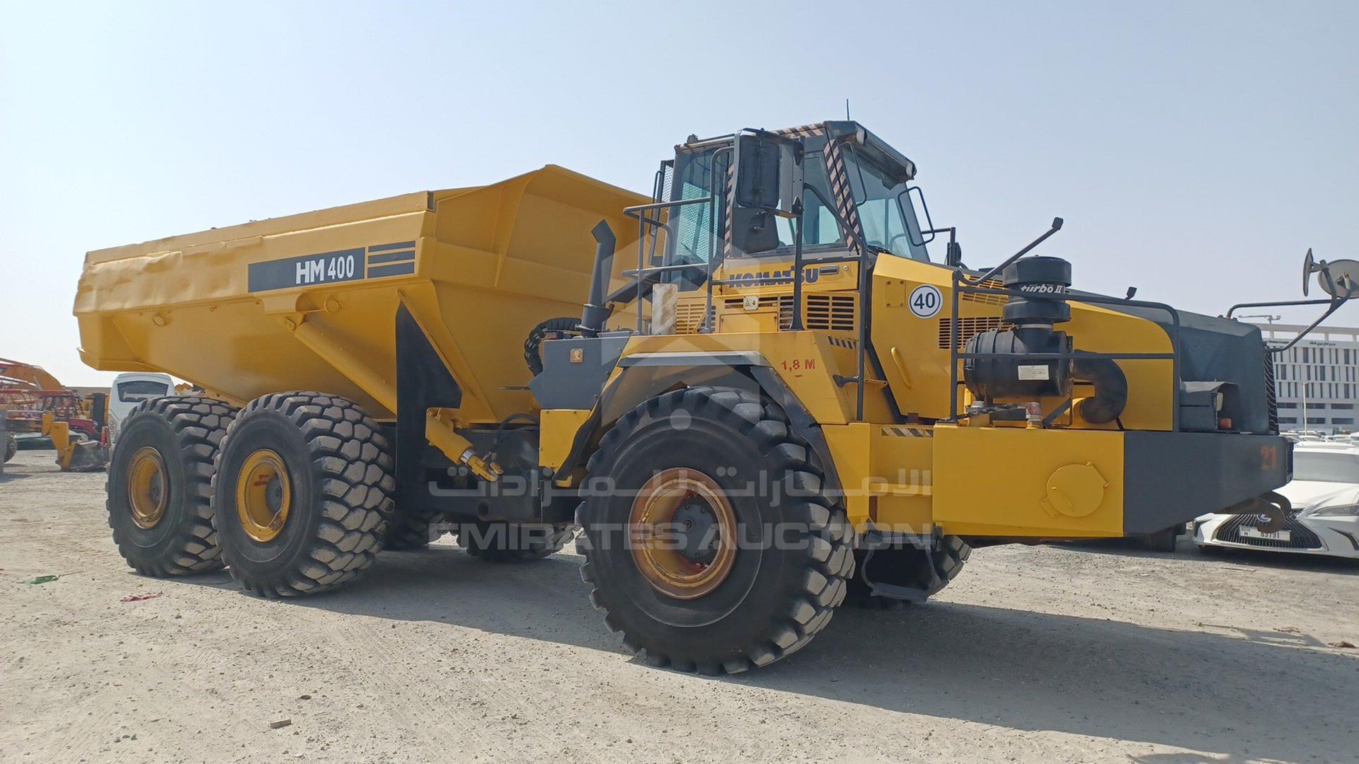 2015 KOMATSU HM400-2R VIN: KMTHM010C29007349