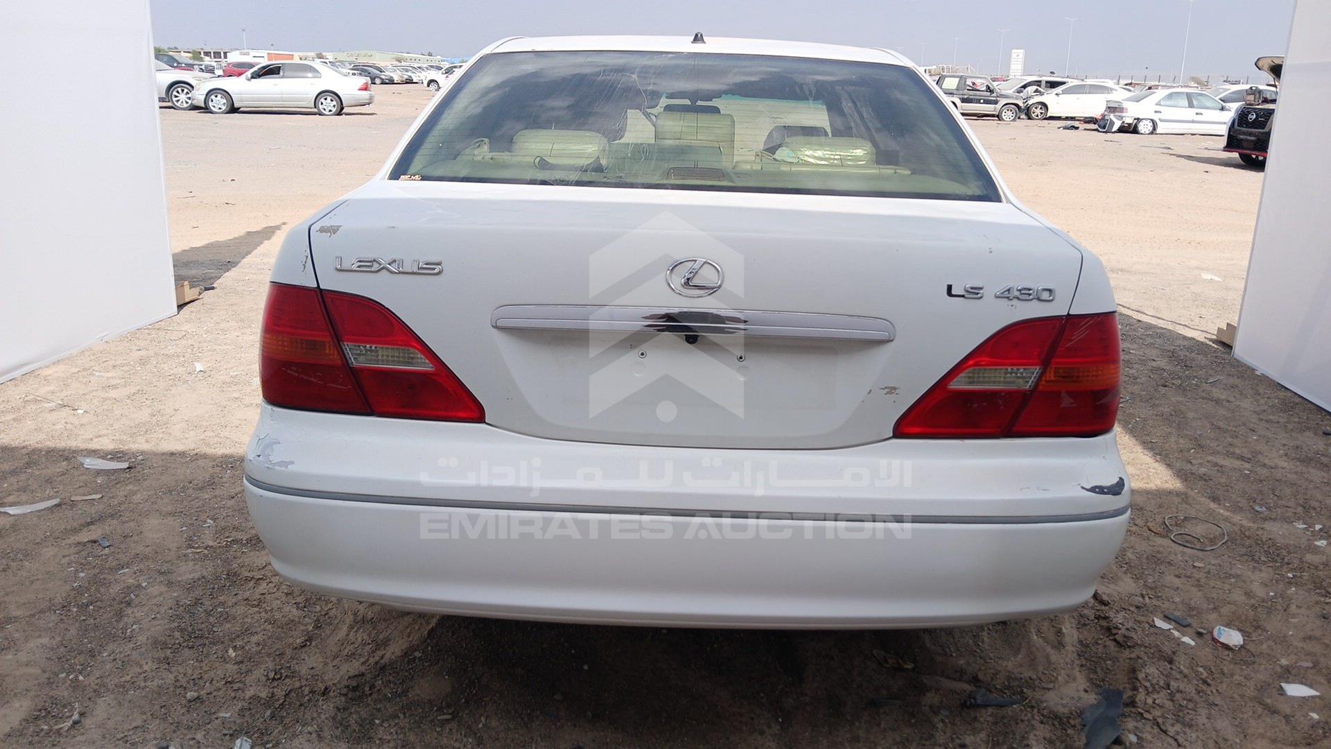 2001 LEXUS LS 430 VIN: JTHBN30FX10051232