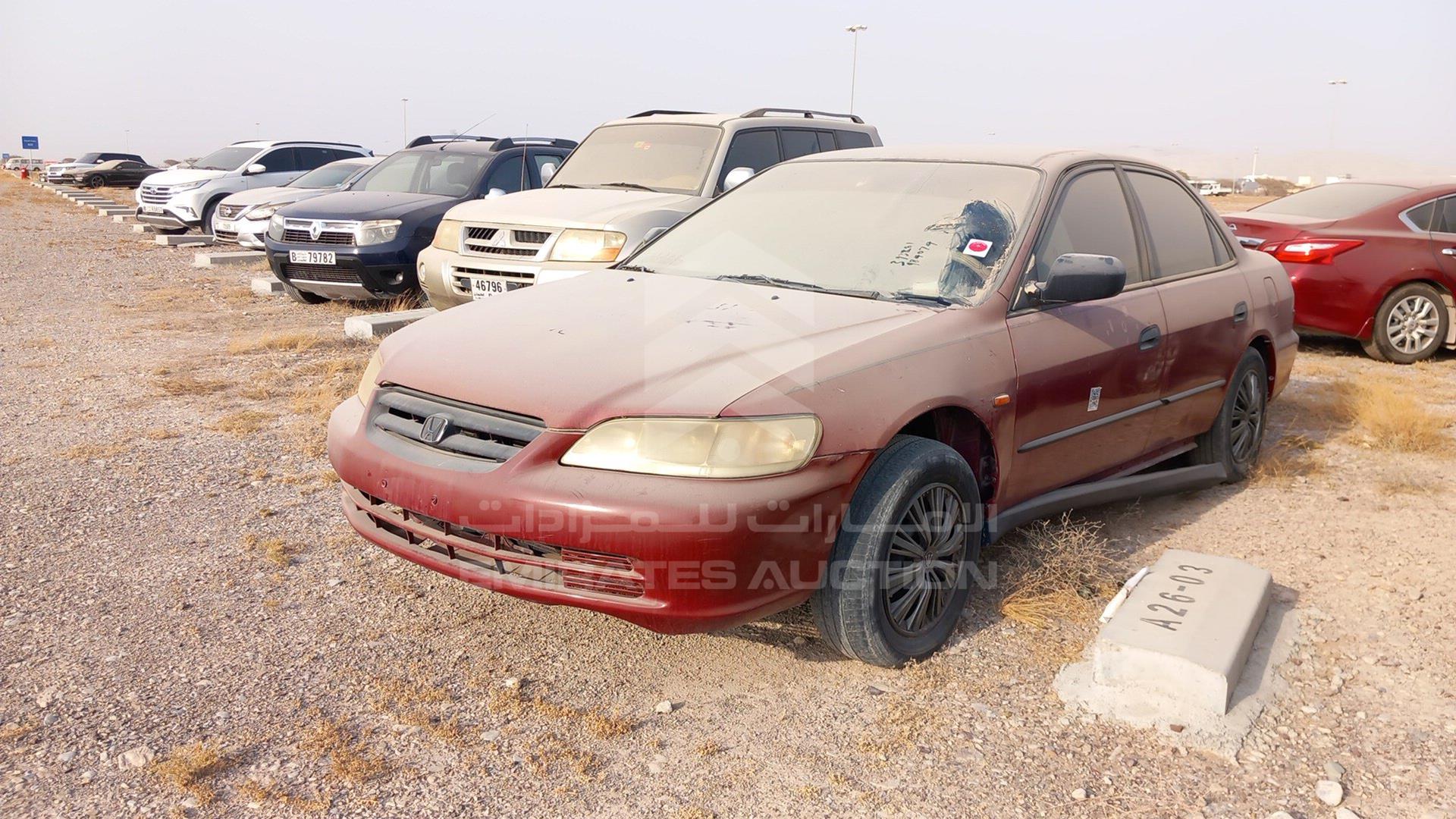 2002 HONDA ACCORD VIN: JHMCF86372C400651