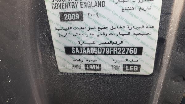 SAJAA05D79FR22760 Jaguar XF
