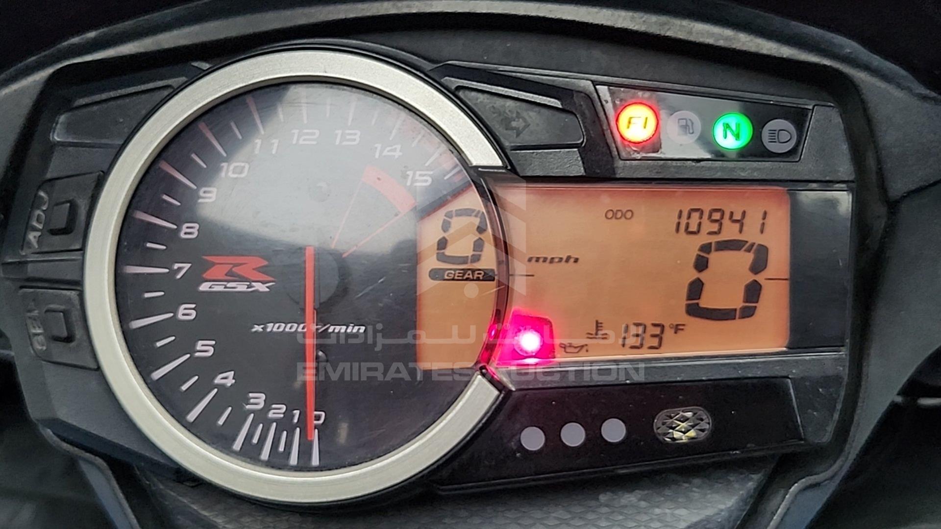 2015 SUZUKI GSXR 1000 VIN: JS1GT78A0F2100201